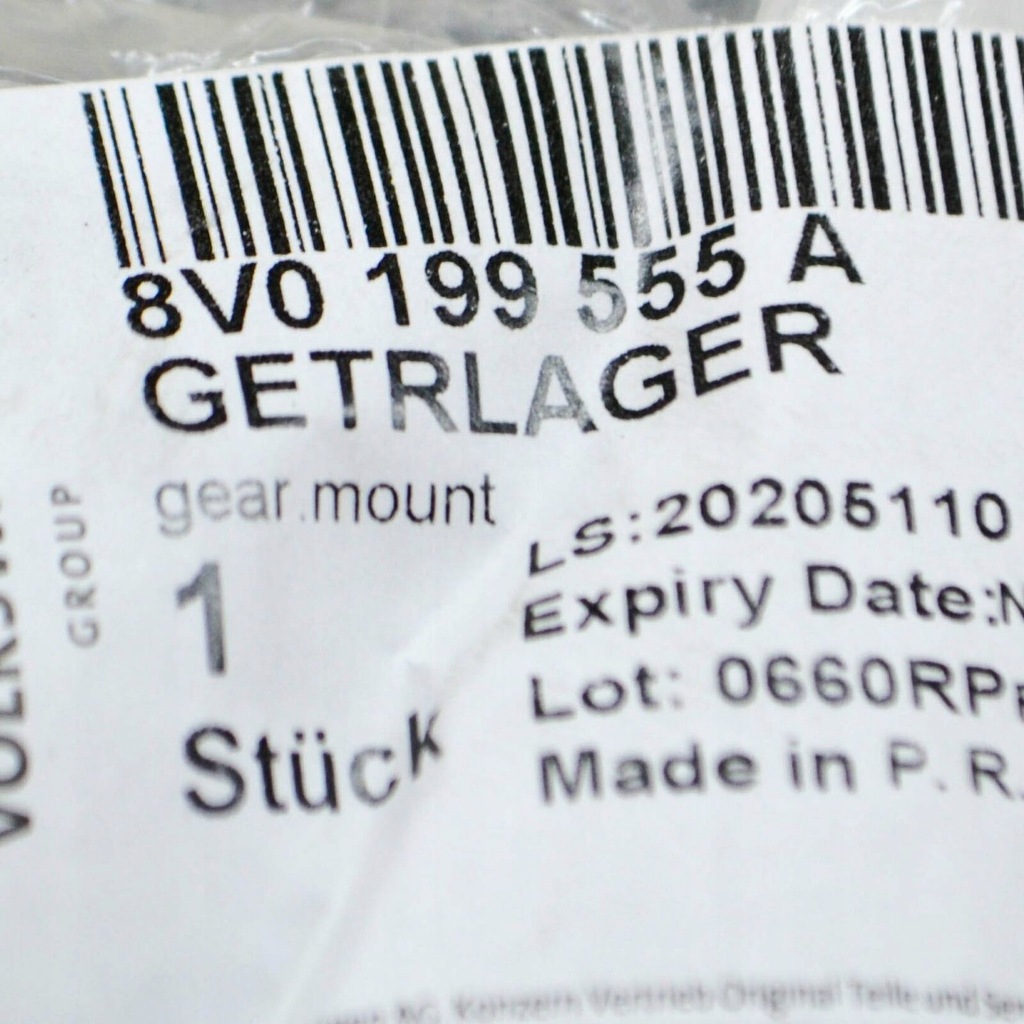 фото №9, New audi rs3 sportback 8v left gearbox кронштейн 8v0199555a original