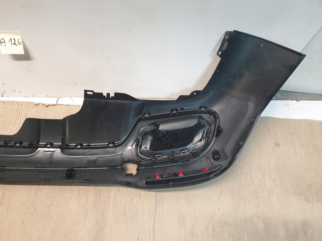 фото №9, Накладка дифузор задня mercedes gle w167 amg