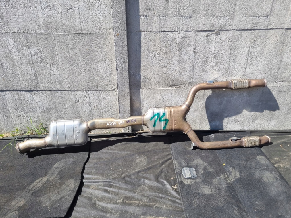 Купить Mercedes a2054910401 гаситель выхлоп