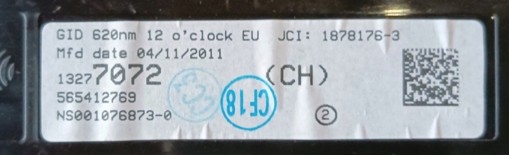 фото №10, Радіо cd 400 opel zafira c kod!!!