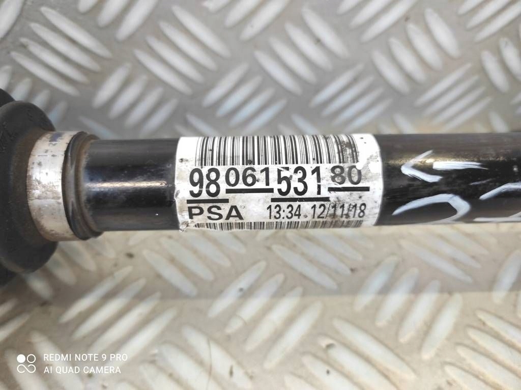 фото №8, Citroen jumpy peugeot expert iii 2.0 blue hdi приводной вал правая перед 9806153180