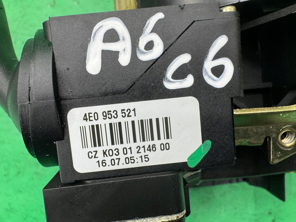 фото №11, Перемикач комбінований перемикач підрульовий круїз-контроль стрічка 4e0953521 audi a6 c6 04-11 avant