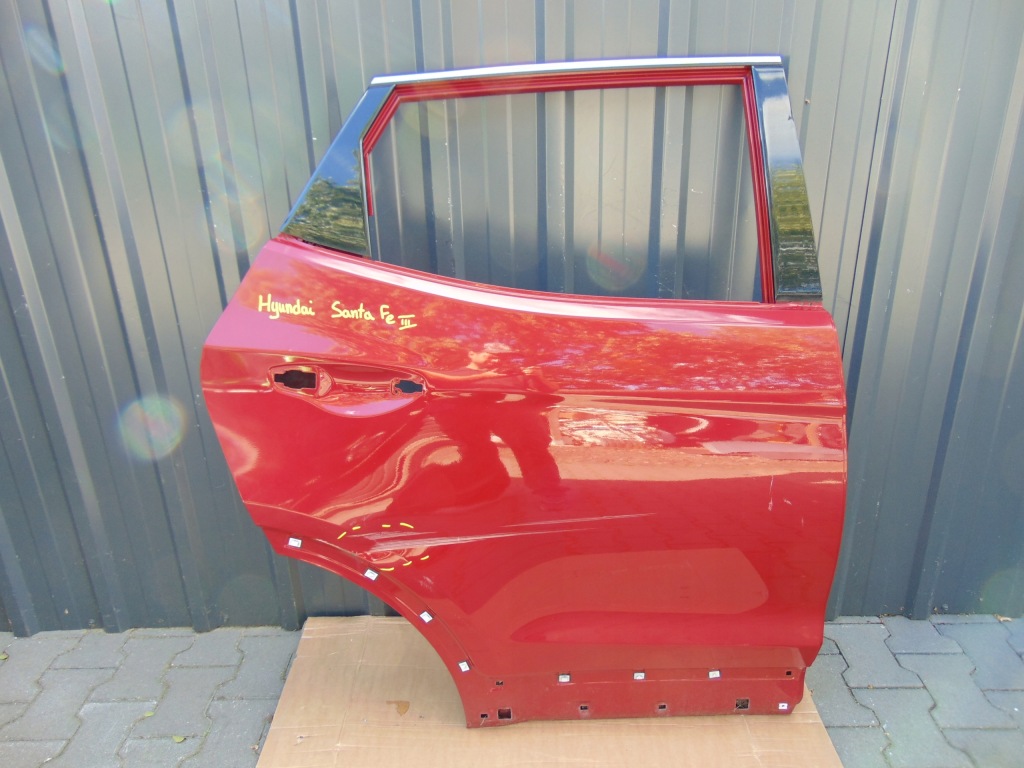 фото №1, Дверь правый задняя hyundai santa fe iii lift