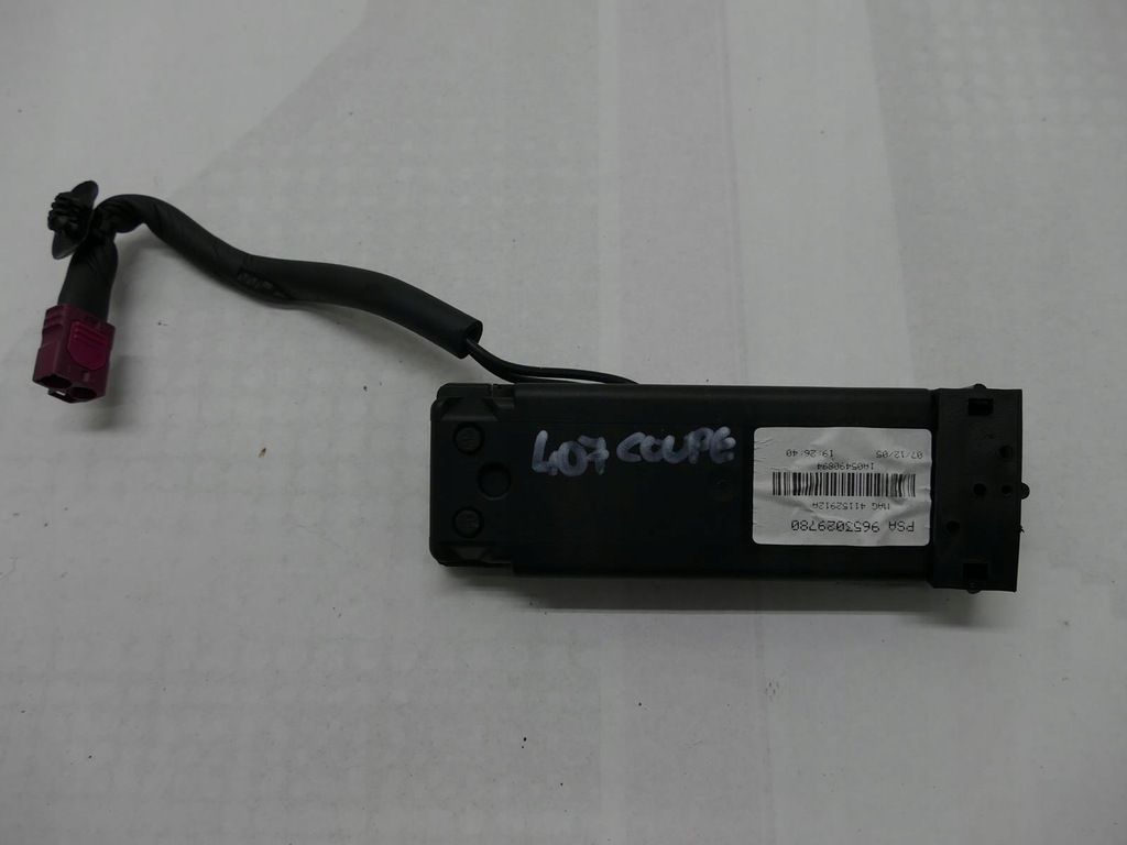 фото №1, Peugeot 407 coupe модуль gps навигации navi citroen