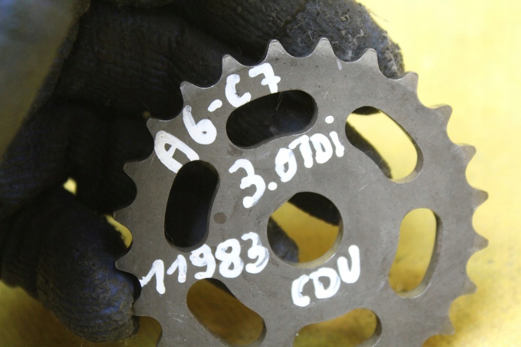 фото №7, Колесо зубчасте 0591095700c a6 c7 3.0 tdi cdu