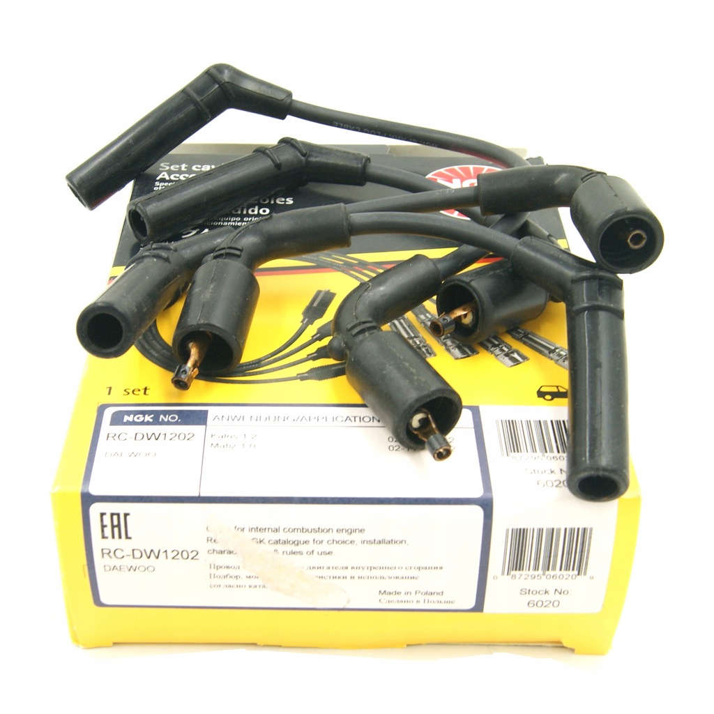 фото №1, Набір трубопровід запалювання ngk 6020