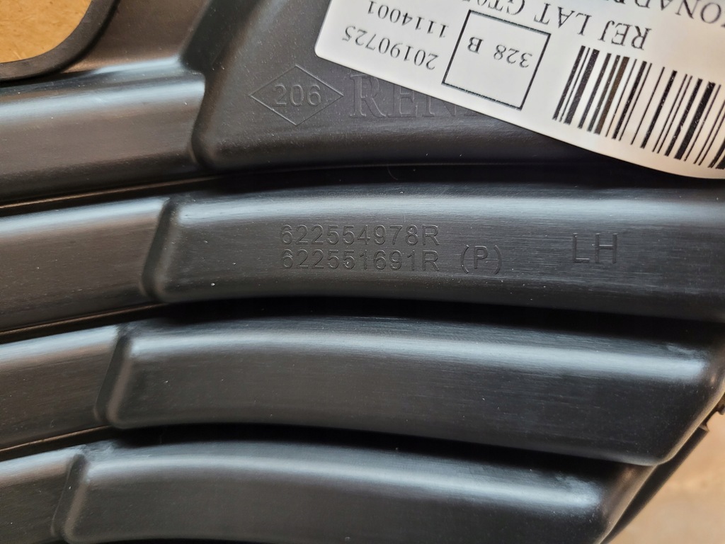 фото №6, Комплект решётка бампера renault megane iii gt-line