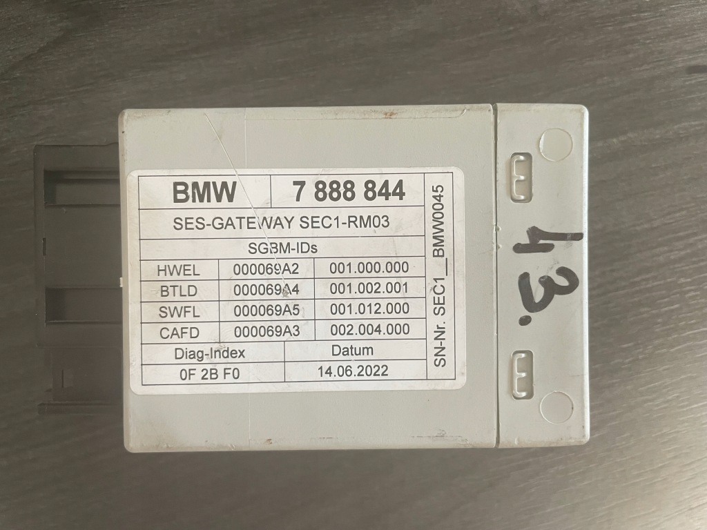 Купить Блок управления security bmw 7 g70 i7