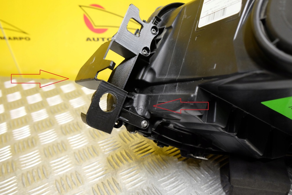 фото №12, Mercedes gls x166 2016 2017- фара лампа обычная линзованная r usa