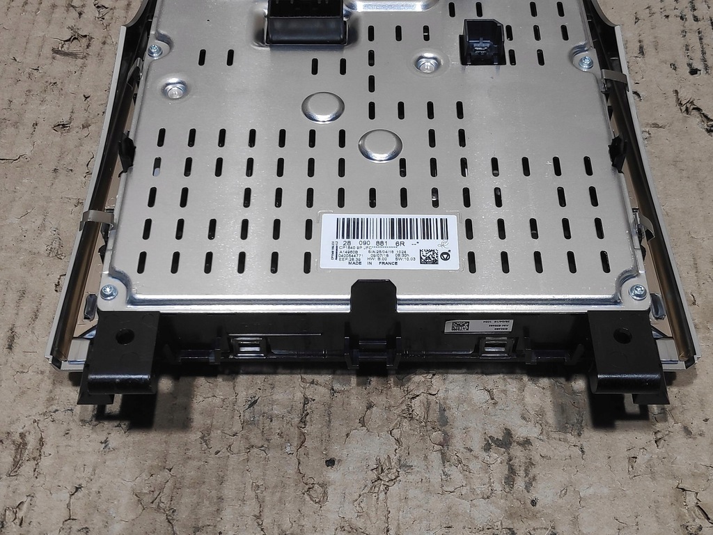 фото №6, Экран дисплей радио навигации lcd renault espace v 280908816r