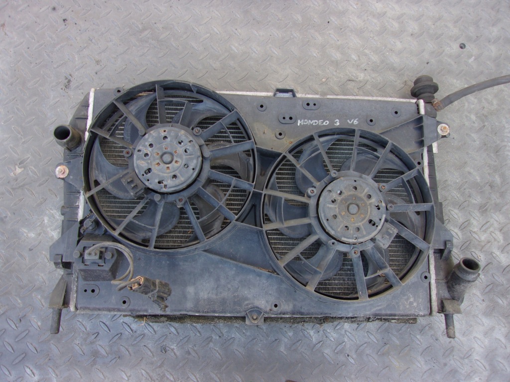 фото №1, Mondeo mk3 v6 радиатор wody кондиционер вентилятор