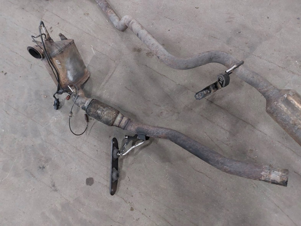 фото №7, Гаситель выхлоп комплект volkswagen passat b6 2.0 tdi 3c0253611af