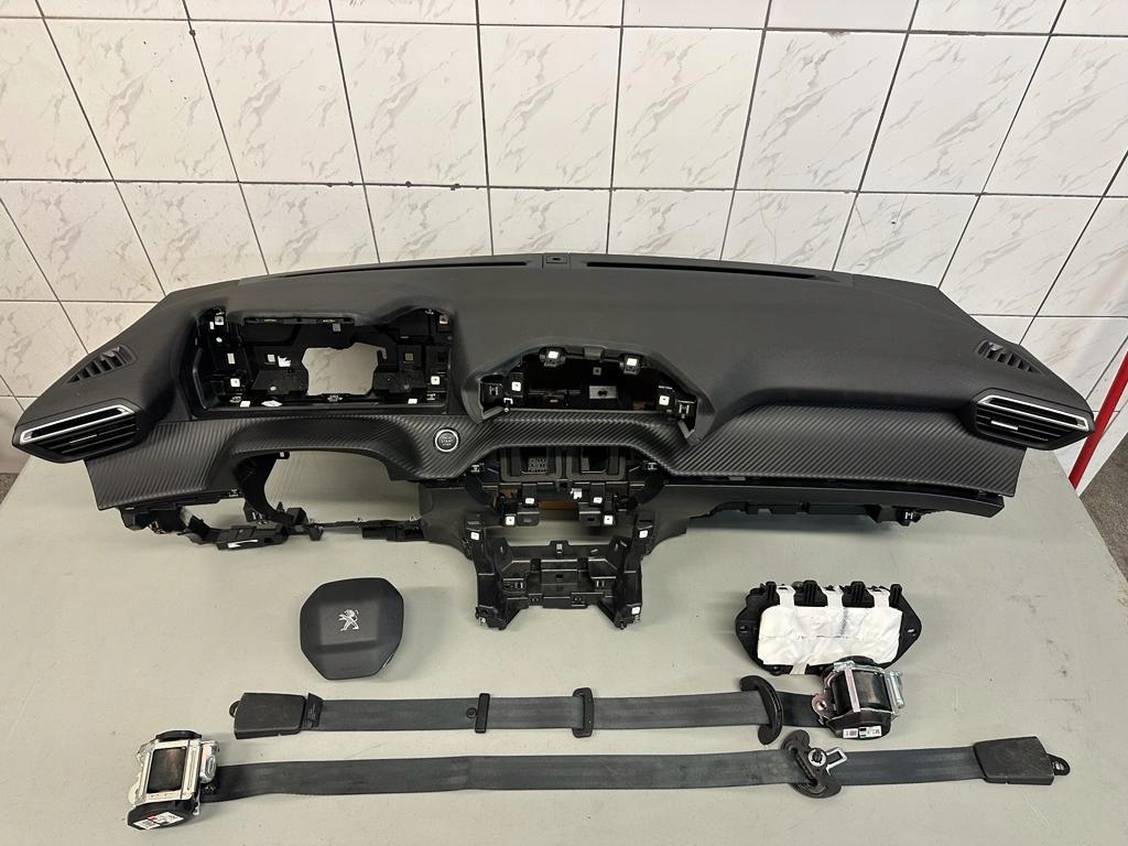 фото №1, Peugeot 2008 ii консоль air bag оригинал запуск стоп