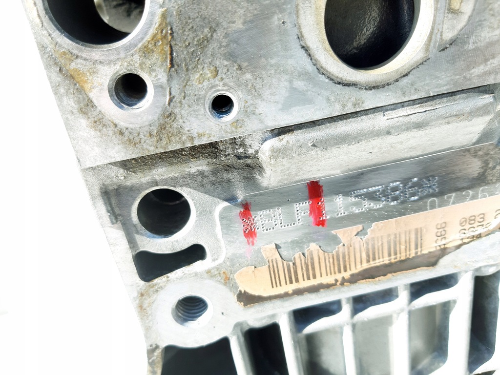 фото №7, Двигун vw golf v 1.6 fsi blf 173 tyś km