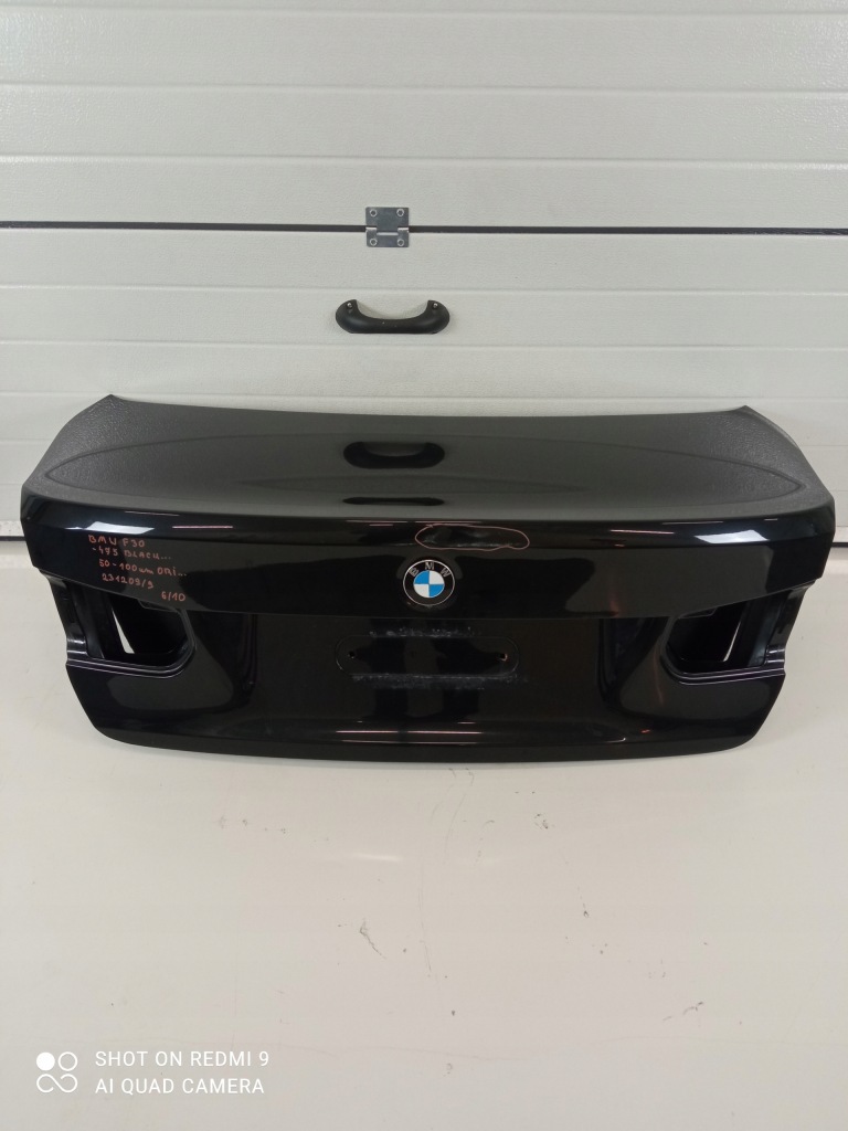 фото №1, Крышка багажника багажника задняя задняя bmw 3 f30 475