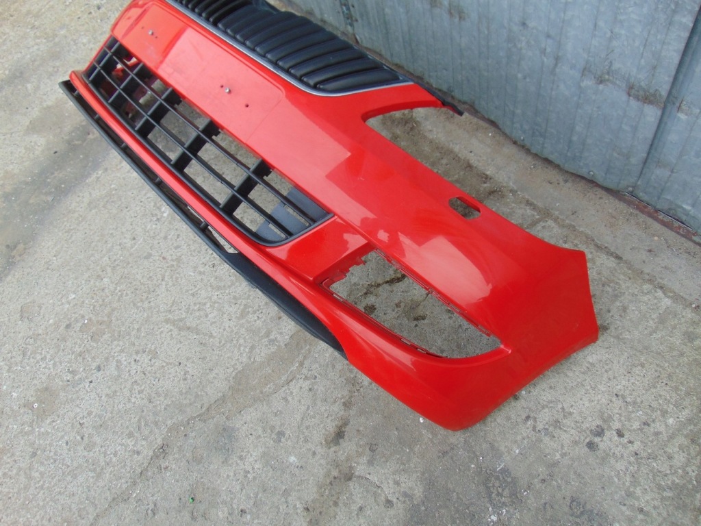 фото №8, Бампер перед skoda fabia ii lift решётка радиатора pod омыватель ксенон
