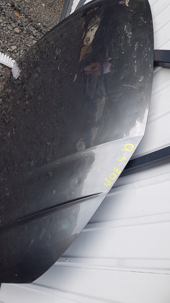 Audi q5 2 2 80a капот крышка двигателя нет отремонтированная оригинал Доставка