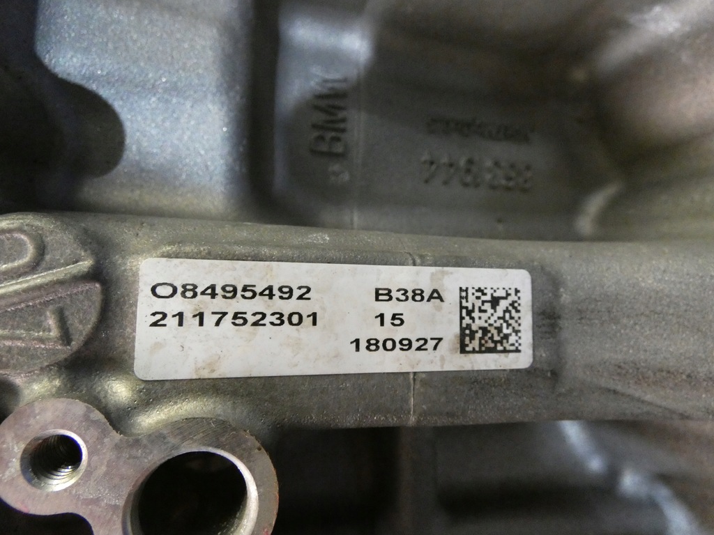 фото №6, Mini bmw f55 f56 f40 f46 f44 1.5 t b38a15a блок двигателя повреждённый