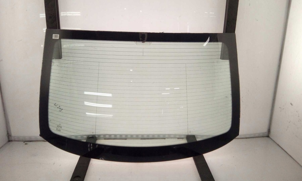 фото №1, Стекло задняя задняя mercedes cls c219 2004-2011 оригинальная с подогревом зелёный