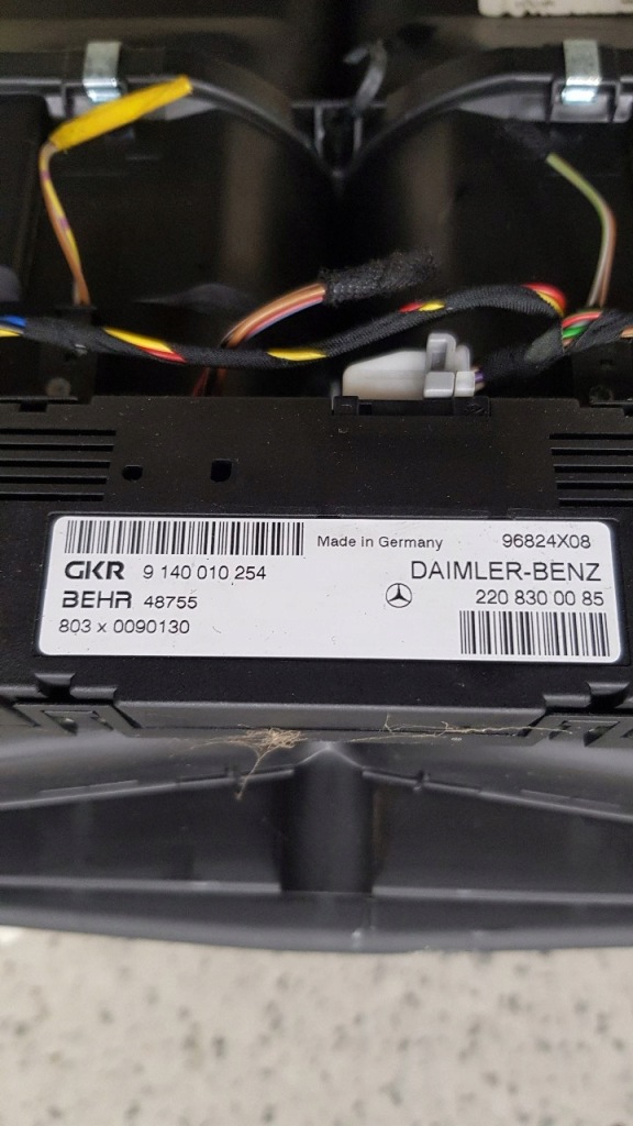 фото №6, Отопитель mercedes w220 3.2 v6