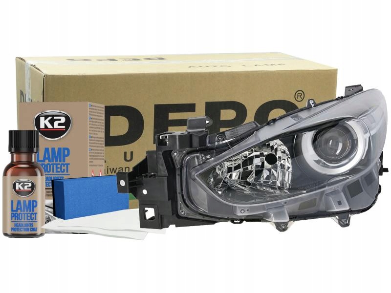 фото №3, Фара лампа лівий mazda 3 bm 17-