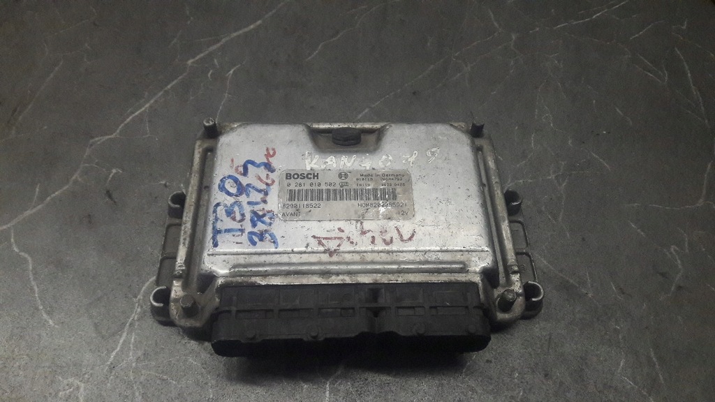 фото №1, 0281010502 бортовий комп'ютер блок керування двигуна renault kangoo 1.9