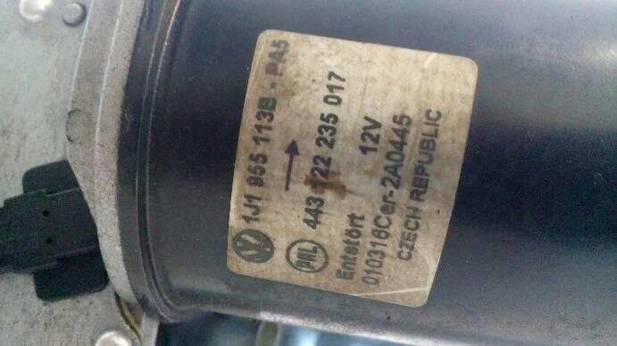 фото №7, Механізм двірник seat toledo ii 1j1955113b