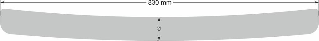фото №8, Молдинг na бампер chevrolet lacetti 4d 2002-2014