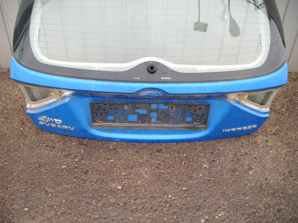 фото №6, Subaru impreza iii gh hb кришка багажника з скло
