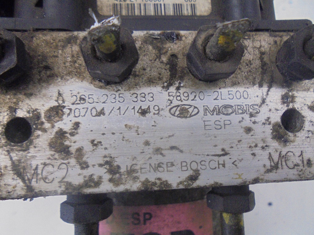 фото №5, Насос abs 58920-2l500 hyundai i30 2.0 crdi