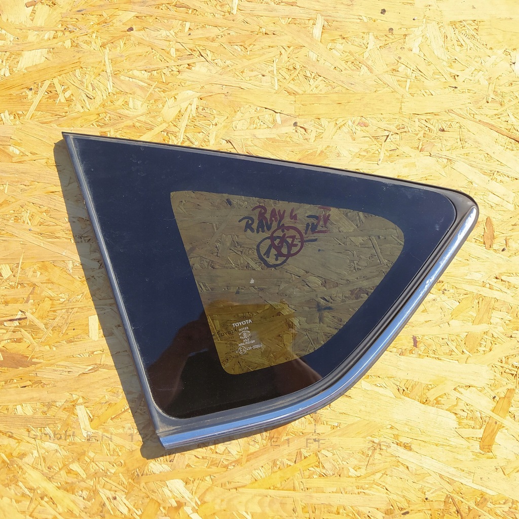 фото №1, Toyota rav4 iv скло скло кузовна лівий ліва задня задня хром