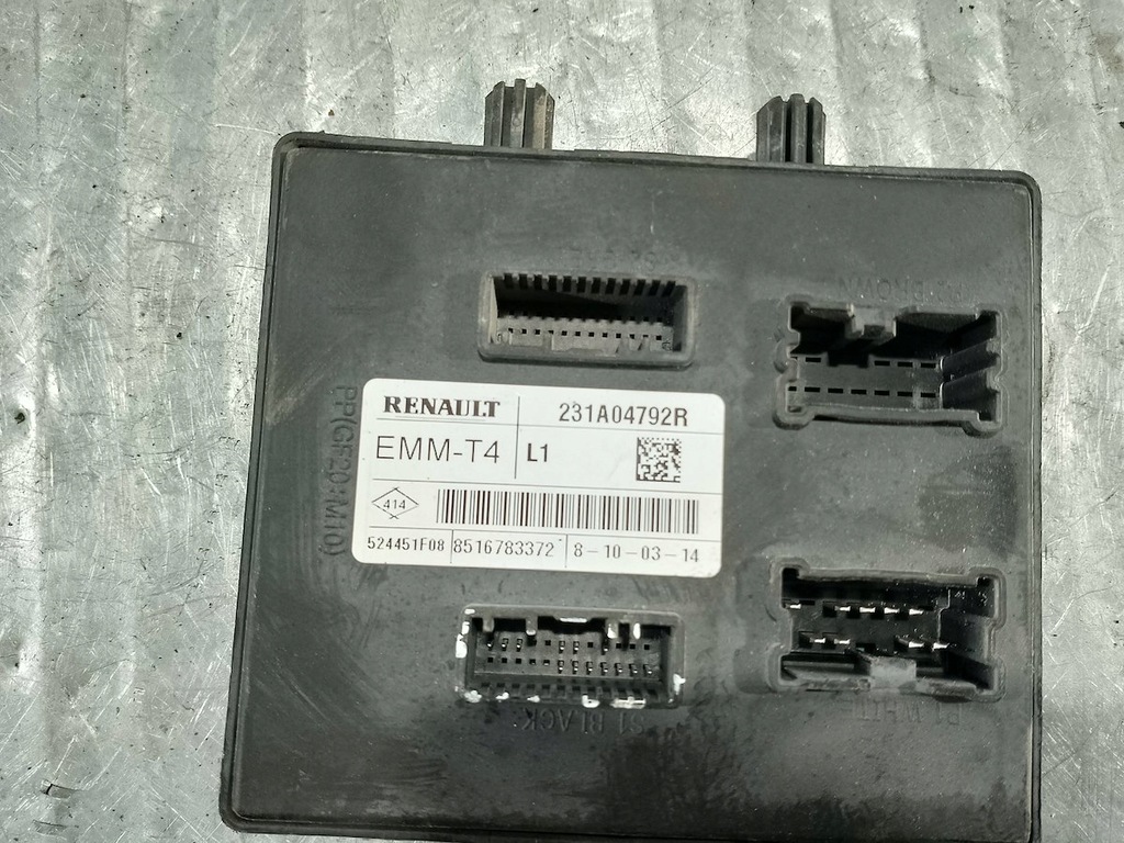 фото №4, Модуль bsi renault clio iv 12- 231a04792r 1.5 dci