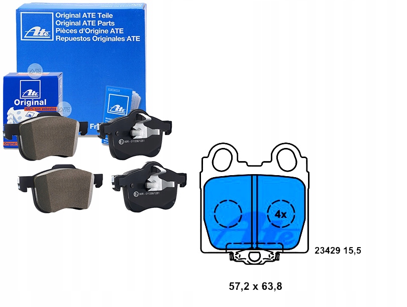 фото №1, Тормозные колодки тормозные lexus gs is i is sportcross sc 2.