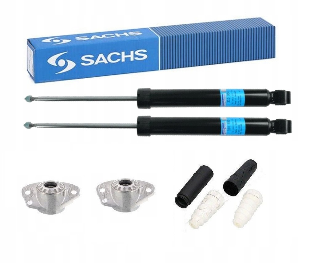 фото №1, Амортизаторы sachs задняя + крепления vw scirocco 3