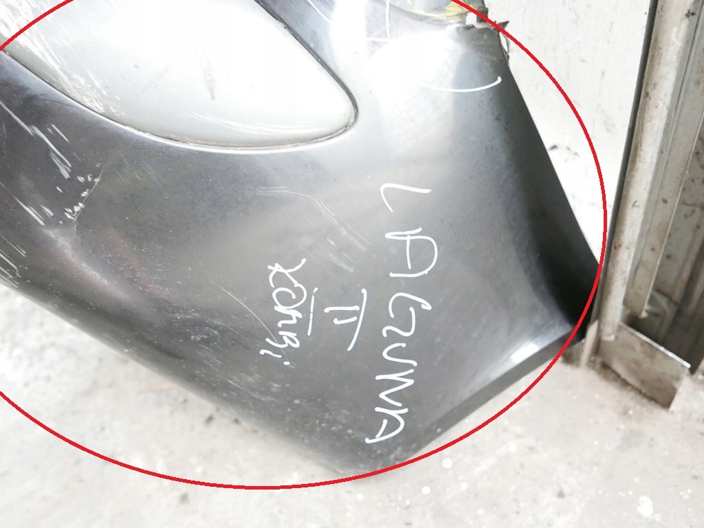 Бампер задняя задний renault laguna ii phi nv676 01- Оригинал