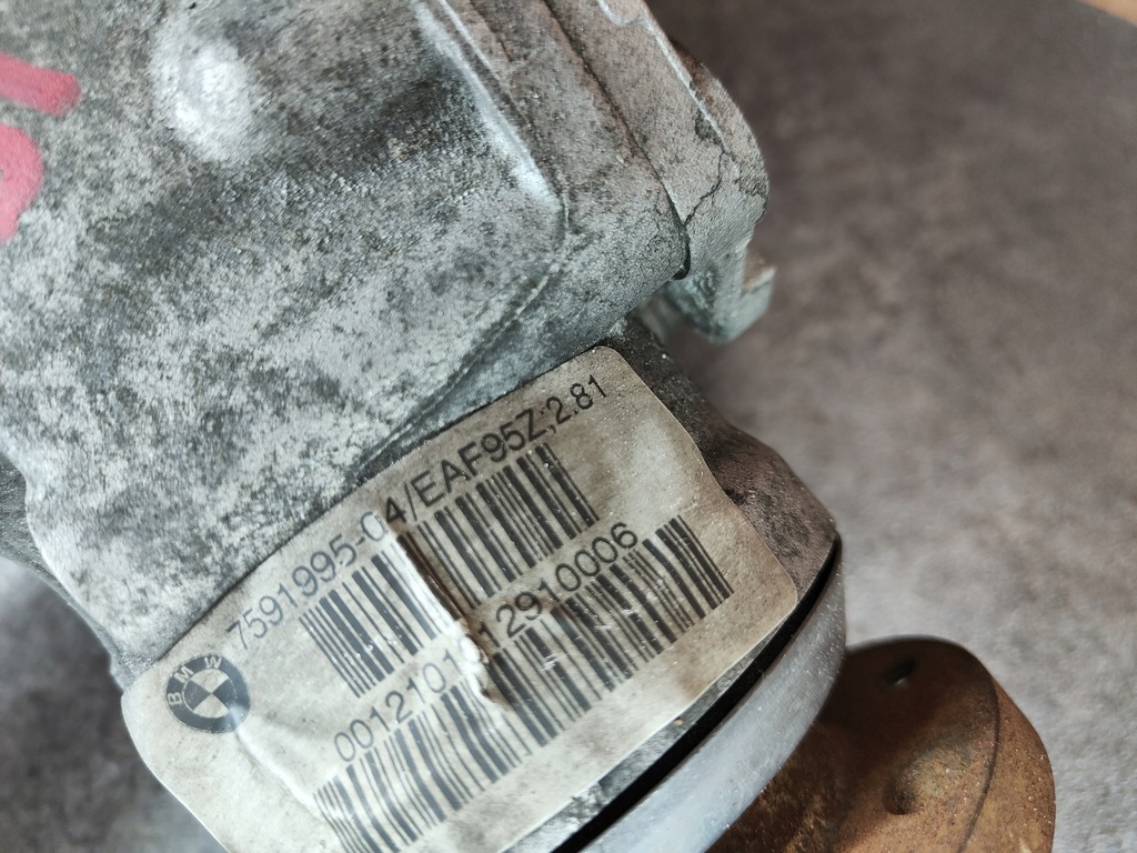 фото №4, Bmw f10 f20 f25 f30 міст диференціал перед передній 7591995 2.81