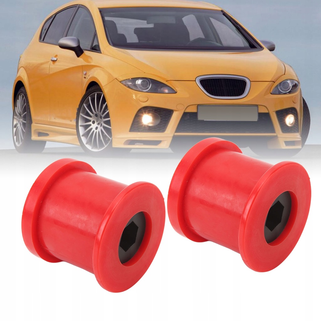 фото №12, Втулка важеля запасна з czerwonego poliuretanu