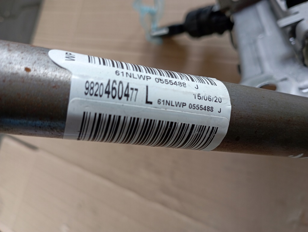 фото №4, Toyota proace rifter колонка замок запалювання 9820460477