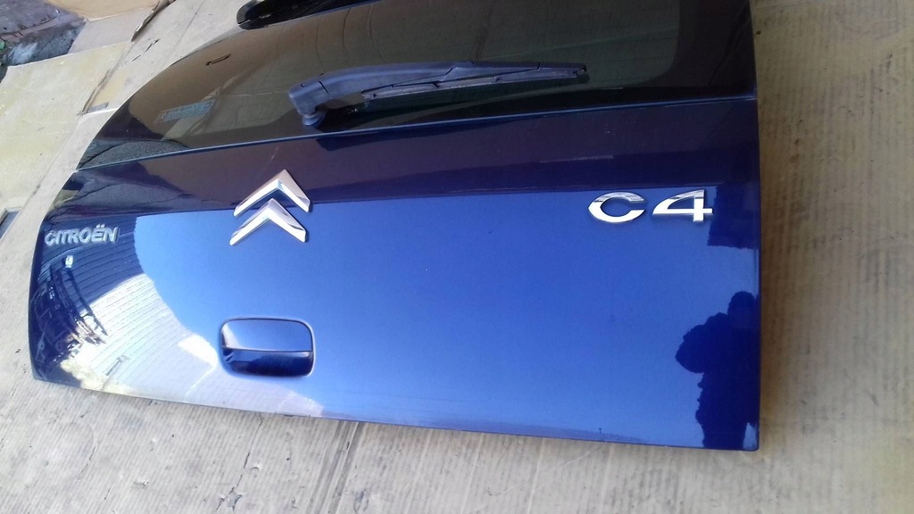 фото №6, Крышка багажника задняя задняя citroen c4 i hb 5d 04- kpu