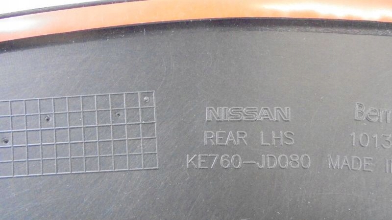 фото №10, Qashqai i j10 накладка крыла подкрылок задняя левая