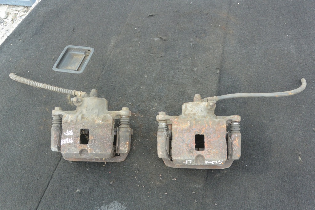 фото №1, Суппорт тормозной перед левый правый комплект hyundai sonata ii