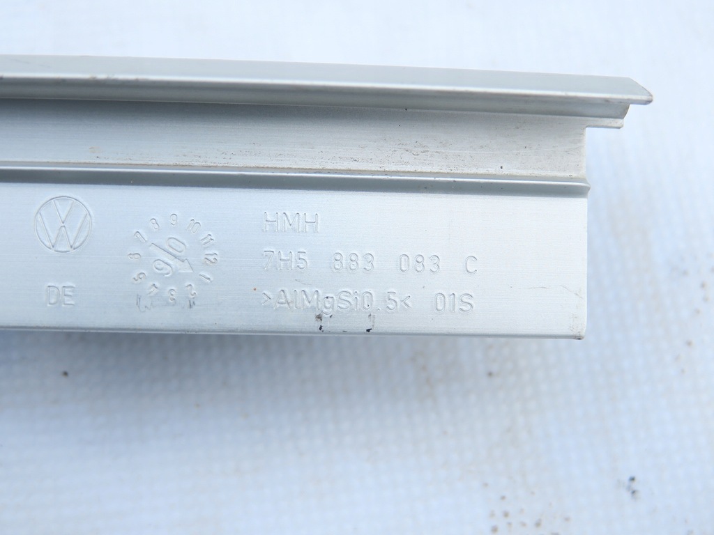 фото №9, Молдинг пол направляющая алюминий vw t5 multivan