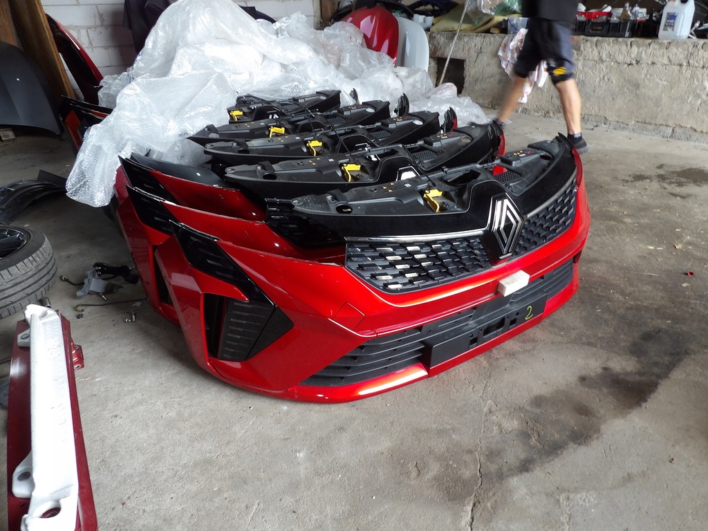 фото №2, Бампер перед передний tennp renault clio 5 v lift