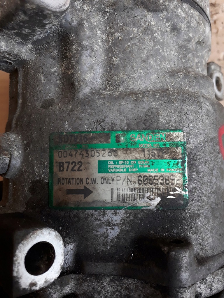 фото №6, Компрессор кондиционера 60653652 alfa romeo 147