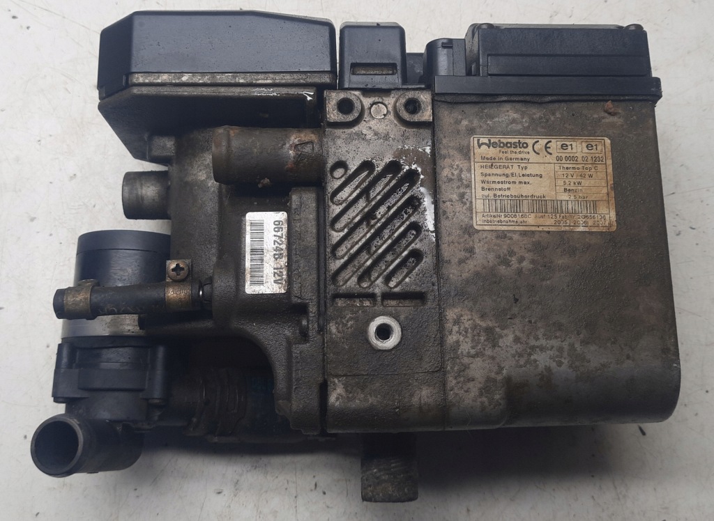 фото №1, Webasto додатковий обігрівач thermo top c 5,2kwh бензин 42w