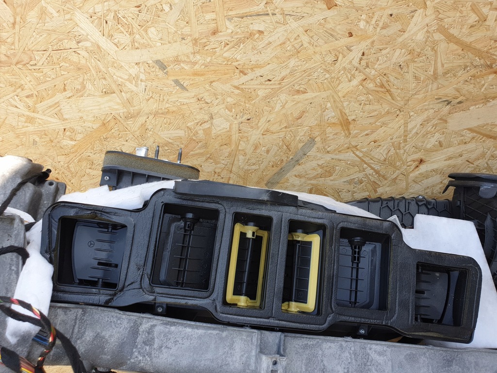 фото №8, Mercedes ml w166 отопитель каркас электропроводка панели a1668303160