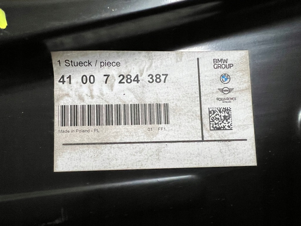 фото №3, Bmw 1 f20 лівий поріг задня частина новий оригінал