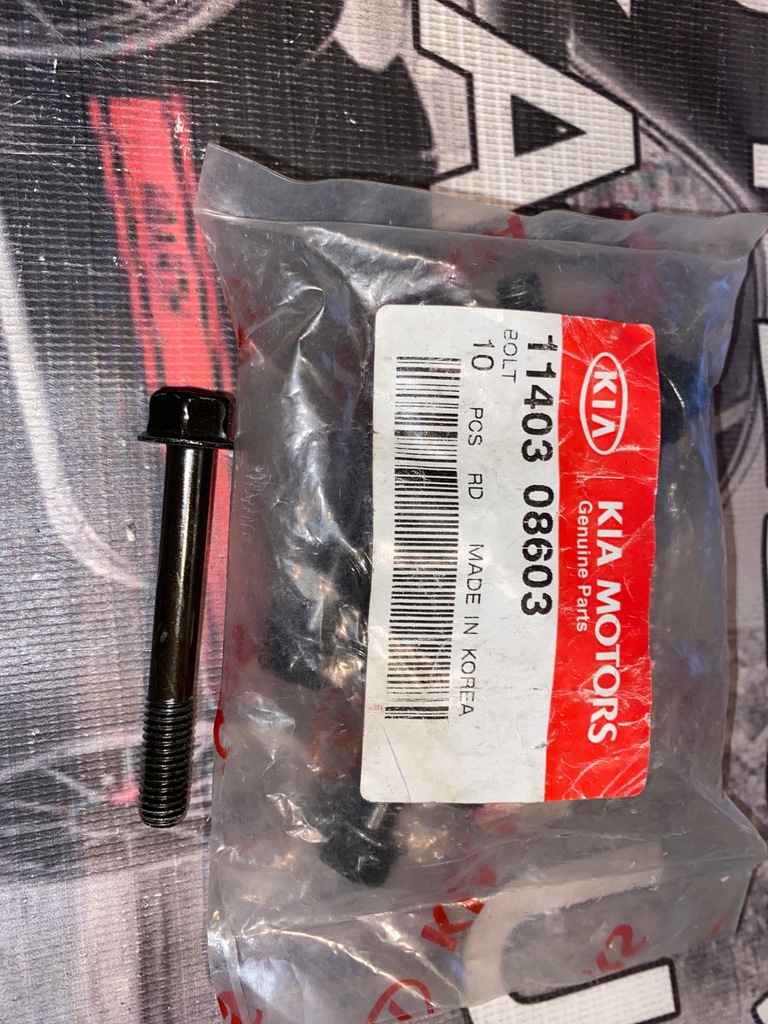 фото №1, Болты распределительного вала hyundai accent kia rio 1140308603