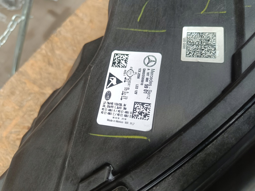 фото №15, Mercedes gls w167 - лампа передня ліва multibeam