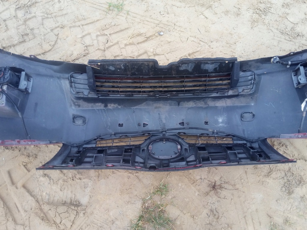 фото №13, Toyota prius iii 09-11 бампер перед колір червоний 3r3